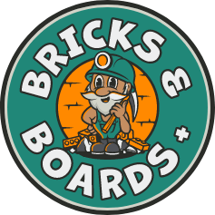 Bricks and Boards+ logo