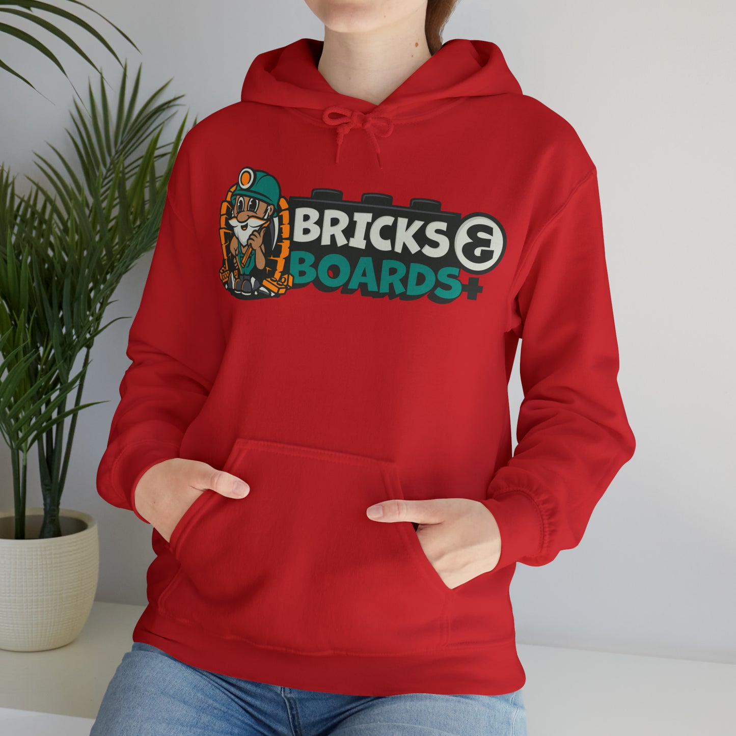 Bricks and Boards+ Hooded Sweatshirt