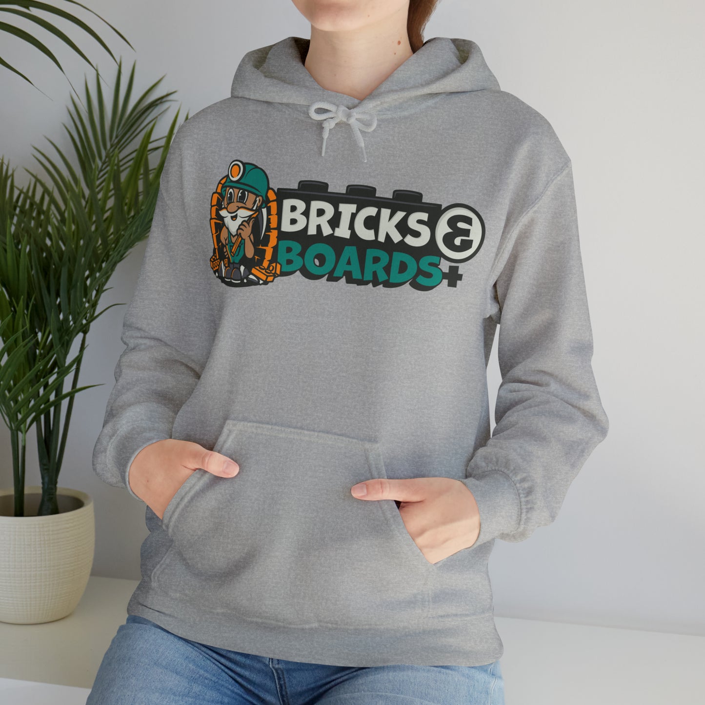 Bricks and Boards+ Hooded Sweatshirt