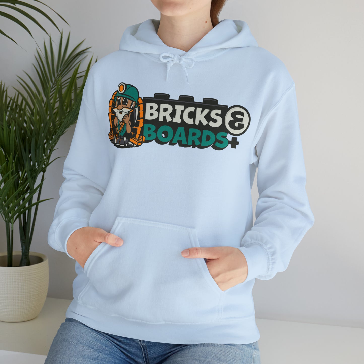 Bricks and Boards+ Hooded Sweatshirt